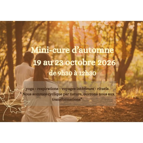 MINI CURE YOGA été 2026 Ecaussinnes